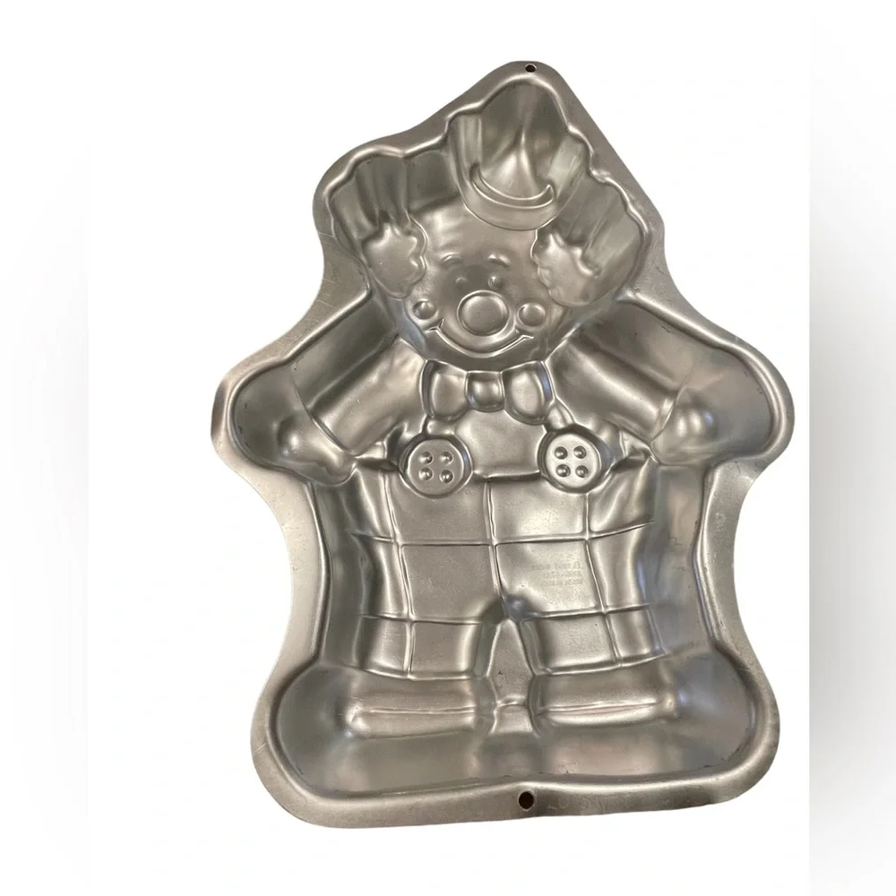 🌸 - VTG retired 1983 Wilton Funny Clown Cake‎ Pan